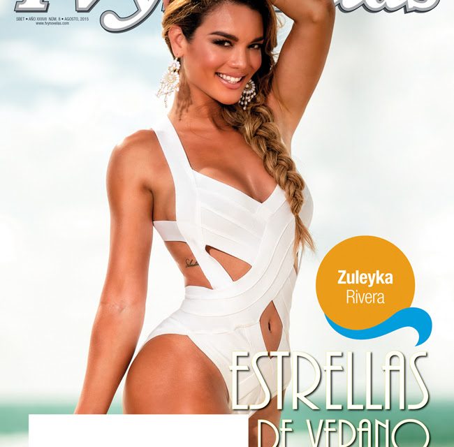 Zuleyka Rivera en portada de la edición 2015 de Estrellas De Verano de la revista TV y Novelas USA