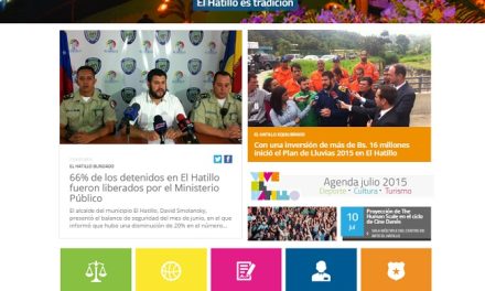 La Alcaldía de El Hatillo apuesta a la modernidad con su nuevo portal web