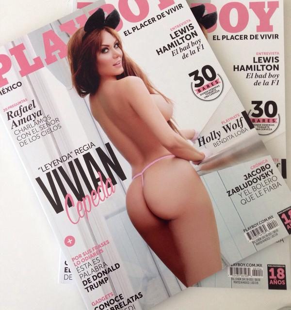 Vivian Cepeda (@viviancepeda) posó completamente desnuda para Playboy Agosto 2015 (+Fotos)