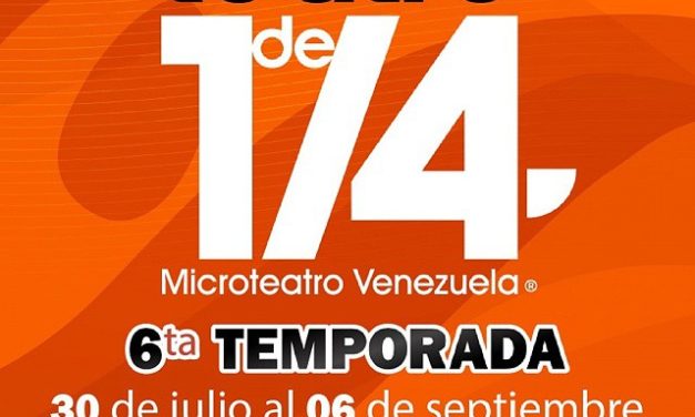 Microteatro adulto y microteatro infantil llegan a Caracas desde el 30 de julio