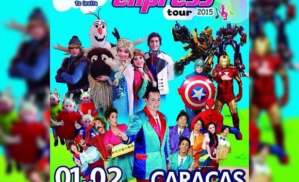 Musical infantil »Aventuras Fever Express» hará gira por todo el país