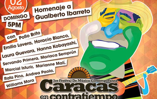 Los jóvenes le cantan a Gualberto en el Teatro Chacao