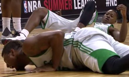 Espeluznante lesión de Marcus Smart, jugador de los Celtics (+Video)