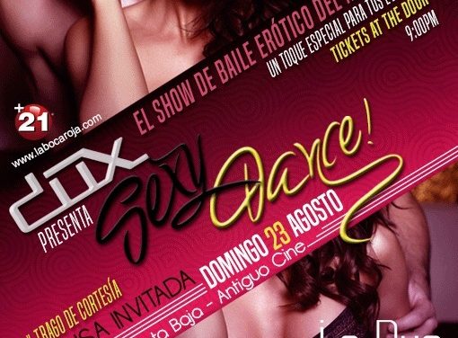 DUX MAGAZINE presenta su #ShowErótico #DUXSexyDance en La RUE