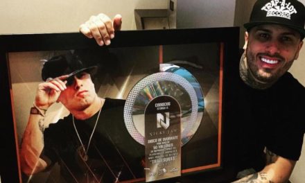 NICKY JAM Obtiene disco de Diamante en Colombia, doble platino en Italia y platino en Holanda