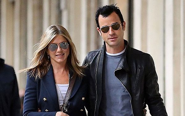 Jennifer Aniston se casó con Justin Theroux