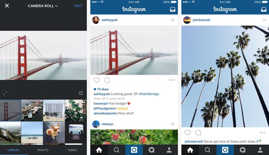 Instagram ya permite formatos verticales y horizontales