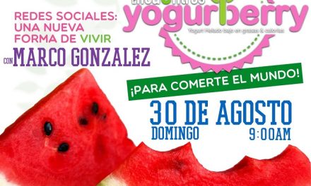 Yogurberry te invita a comerte el mundo en su segundo aniversario