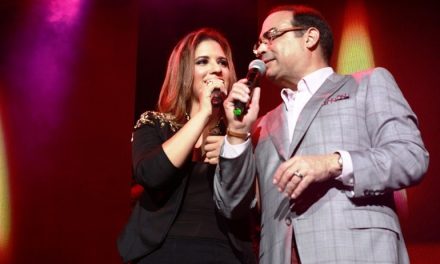 Nathalie Hazim y Gilberto Santa Rosa impactan en Santo Domingo