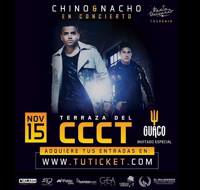 Chino & Nacho abren nueva fecha en Caracas