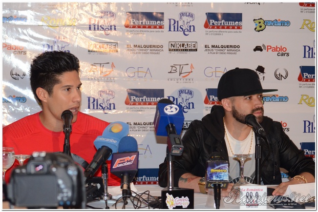 Chino y Nacho revelaron detalles de sus próximos conciertos en Caracas (+Fotos)