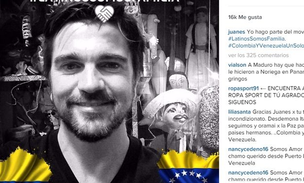 Juanes: »Lo que está pasando en la frontera es un problema humanitario muy serio»