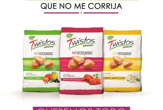 Deléitate con la exquisita línea de sabores que Twistos® tiene para ti