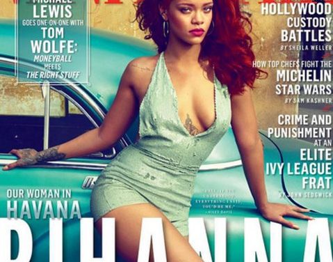 El desnudo de Rihanna para la revista Vanity Fair (+Fotos)
