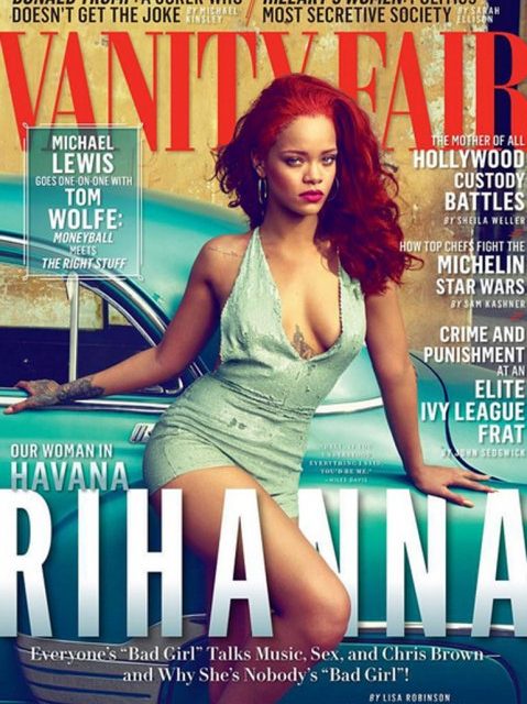 El desnudo de Rihanna para la revista Vanity Fair (+Fotos)