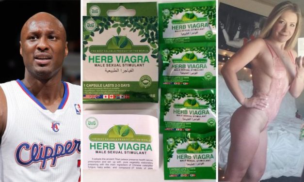 »Herbal Viagra», son las pastillas que consumió Lamar Odom en su »fiesta sexual»