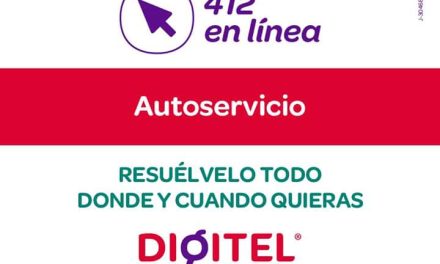 Digitel continúa reforzando su canal de autoservicio 412 En Línea
