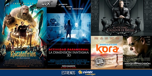 Vive un Halloween de »Escalofríos» y »Actividad Paranormal: La dimensión fantasma» en Cinex