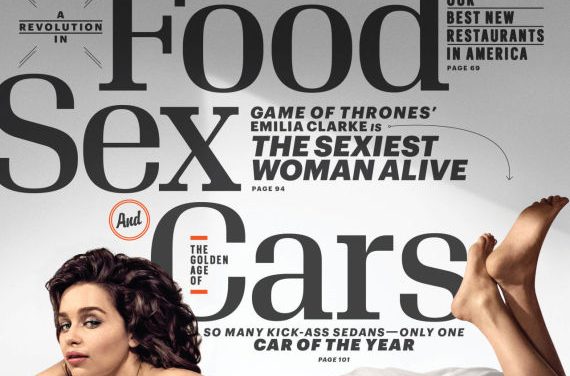 Emilia Clarke, es la mujer más sexy del mundo en 2015 según ‘Esquire’ (+Fotos)