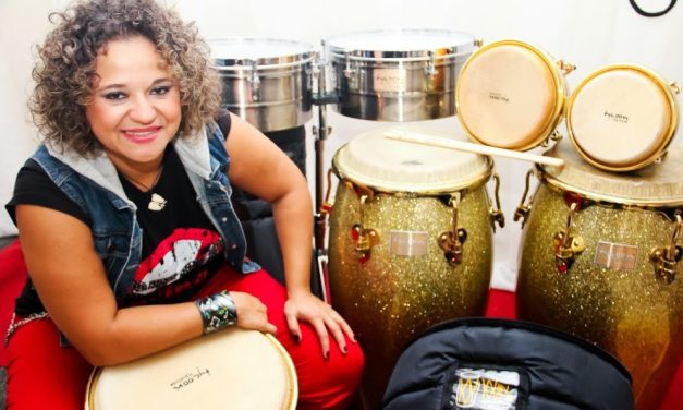 Martha Paredes se crece como percusionista internacional