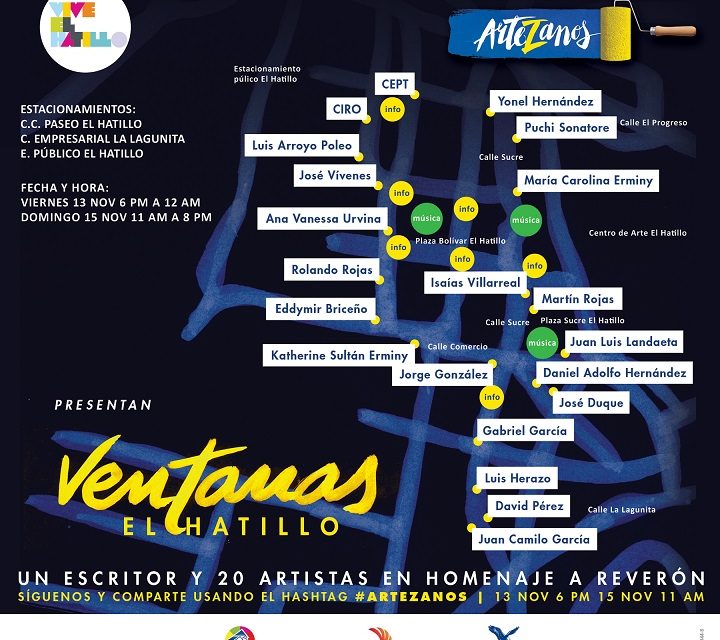 Conoce junto a arteZanos todos los detalles de la Ruta »Ventanas El Hatillo» (+ Mapa)