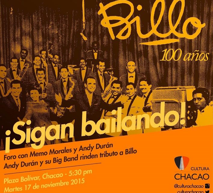 Cultura Chacao rinde homenaje a Billo Frómeta con un concierto de Andy Durán y su Big Band