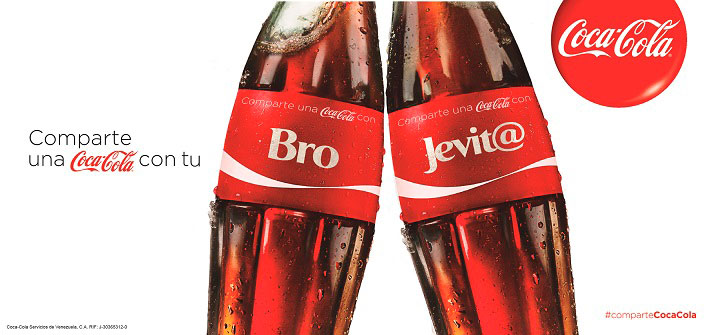 »Comparte una Coca-Cola con» conquista a los venezolanos