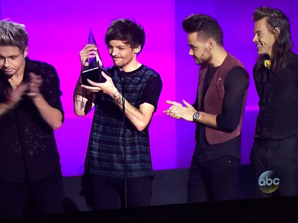 One Direction gana premio American Music