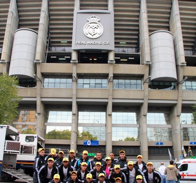 20  jóvenes futbolistas venezolanos están a Madrid con la marca P.A.N.