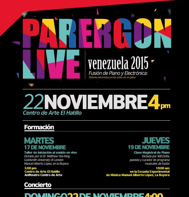 Will Dutta estrena su concierto Parergon Live en Venezuela
