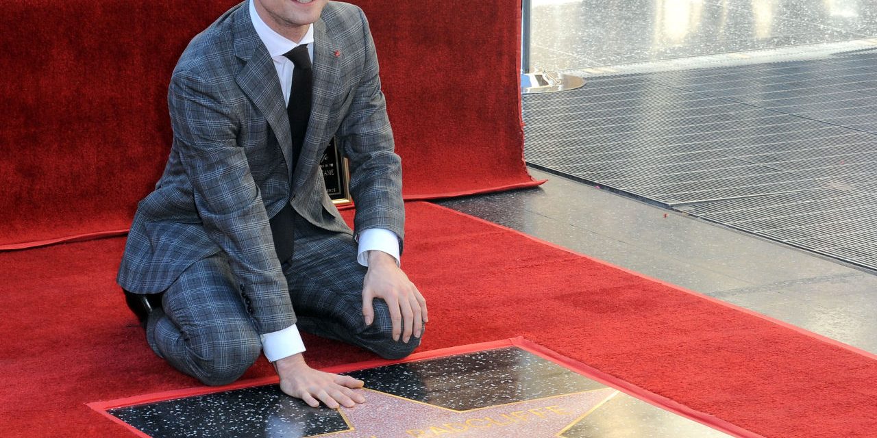 Daniel Radcliffe recibe su estrella en Hollywood