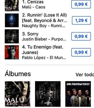 MALÚ, SOLO CON LA PREVENTA DEL DISCO, YA NÚMERO 1 EN ITUNES POR DUPLICADO