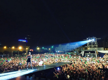Jessie J revoluciona al público de Camboya