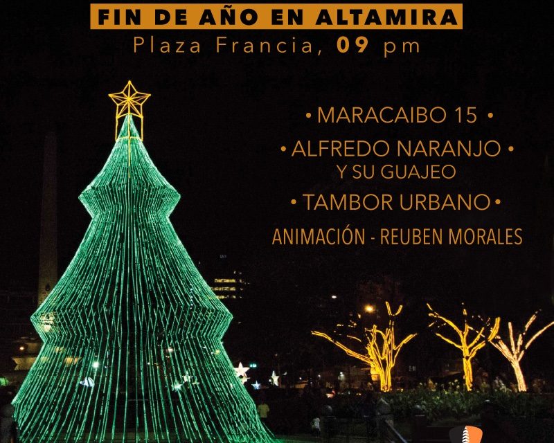 Chacao despide el año 2015 con su tradicional fiesta bailable en la Plaza Altamira