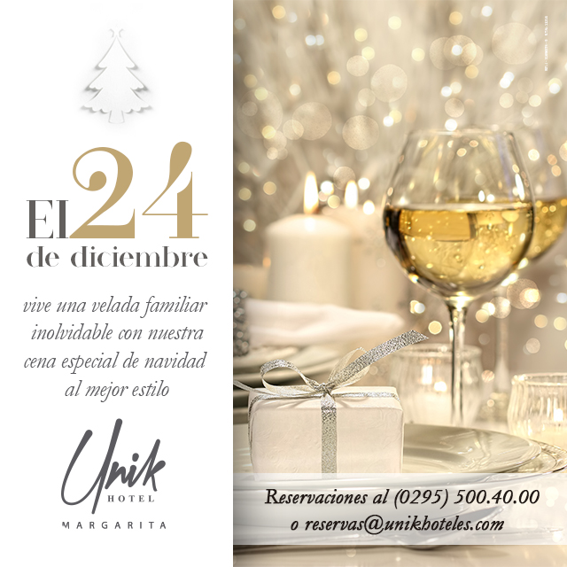 Celebra la navidad en Margarita al estilo de UNIK Hotel