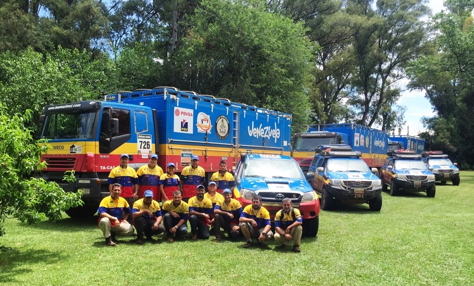 TEAM AZIMUT LLEGÓ A BUENOS AIRES PARA EL DAKAR