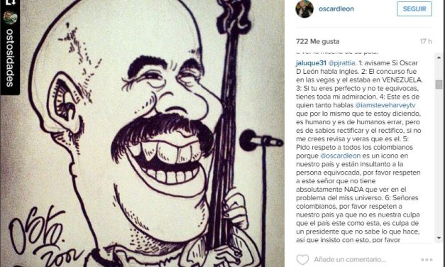 Insultan a Oscar D’ León al confundirlo con el presentador del Miss Universo