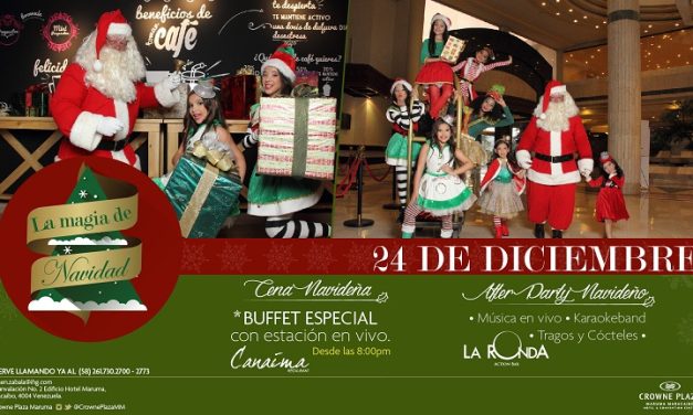 VIVE LA MAGIA DE LA NAVIDAD EN EL CROWNE PLAZA MARUMA