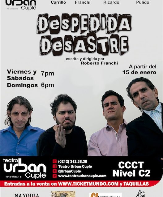 COMEDIA »DESPEDIDA DESASTRE» NOS REMONTARÁ A LAS SERIES DE LOS 80 Y 90