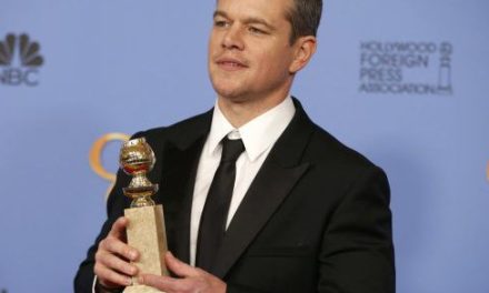 Matt Damon, mejor actor de comedia por »The Martian»