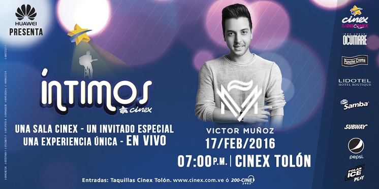 Víctor Muñoz llega a Íntimos para celebrar el mes del amor