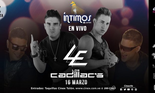 Los Cadillac´s prenderán la rumba en Íntimos Cinex
