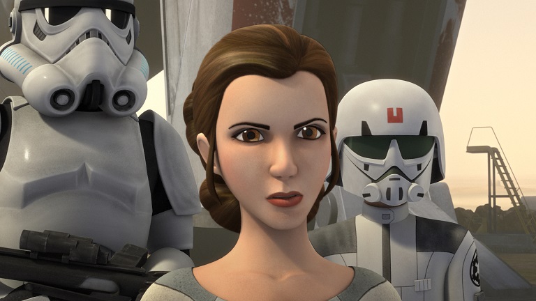 Princesa Leia debuta en Star Wars Rebels