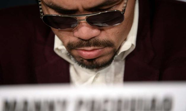 Pacquiao se disculpa por comparar a gays con animales