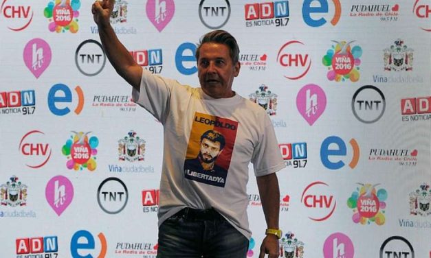 Ricardo Montaner en Viña del Mar pide libertad para Leopoldo López