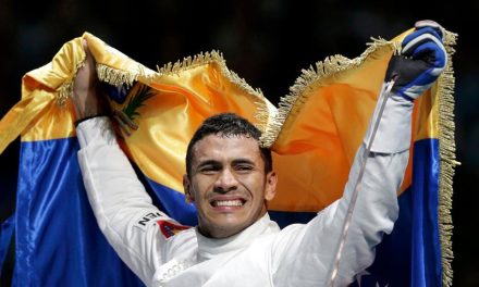 El esgrimista venezolano Rubén Limardo clasificó a los Juegos Olímpicos Río 2016