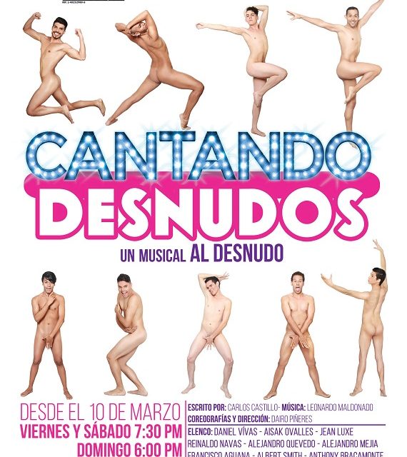 »CANTANDO DESNUDOS», UNA COMEDIA MUSICAL AL DESNUDO