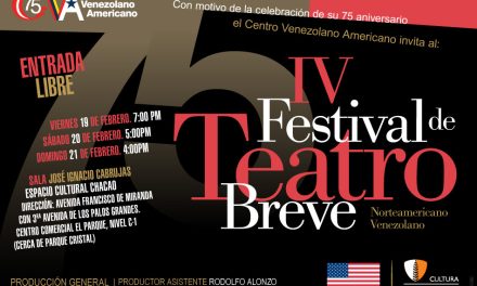 IV FESTIVAL DE TEATRO BREVE NORTEÁMERICANO – VENEZOLANO