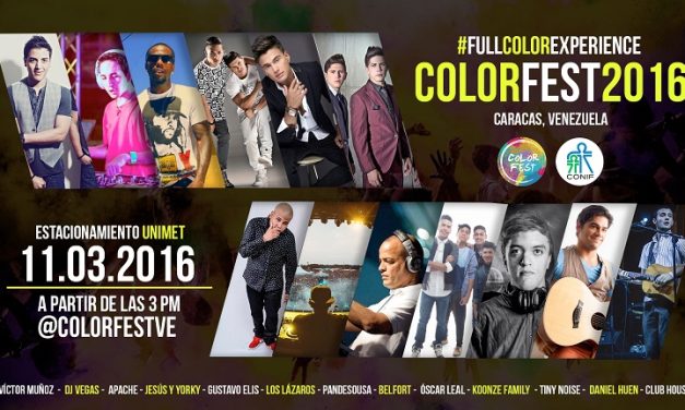 COLOR FEST: ARTISTAS VENEZOLANOS UNIDOS POR LOS NIÑOS CON CÁNCER
