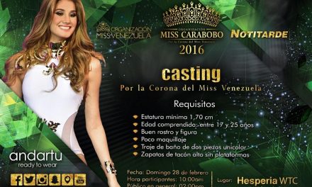 Realizarán casting del Miss Carabobo y Mister Venezuela en el Hesperia